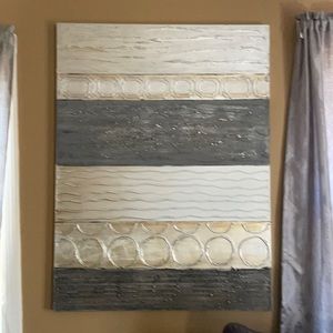 Art picture light Grays and dark grays different sizes